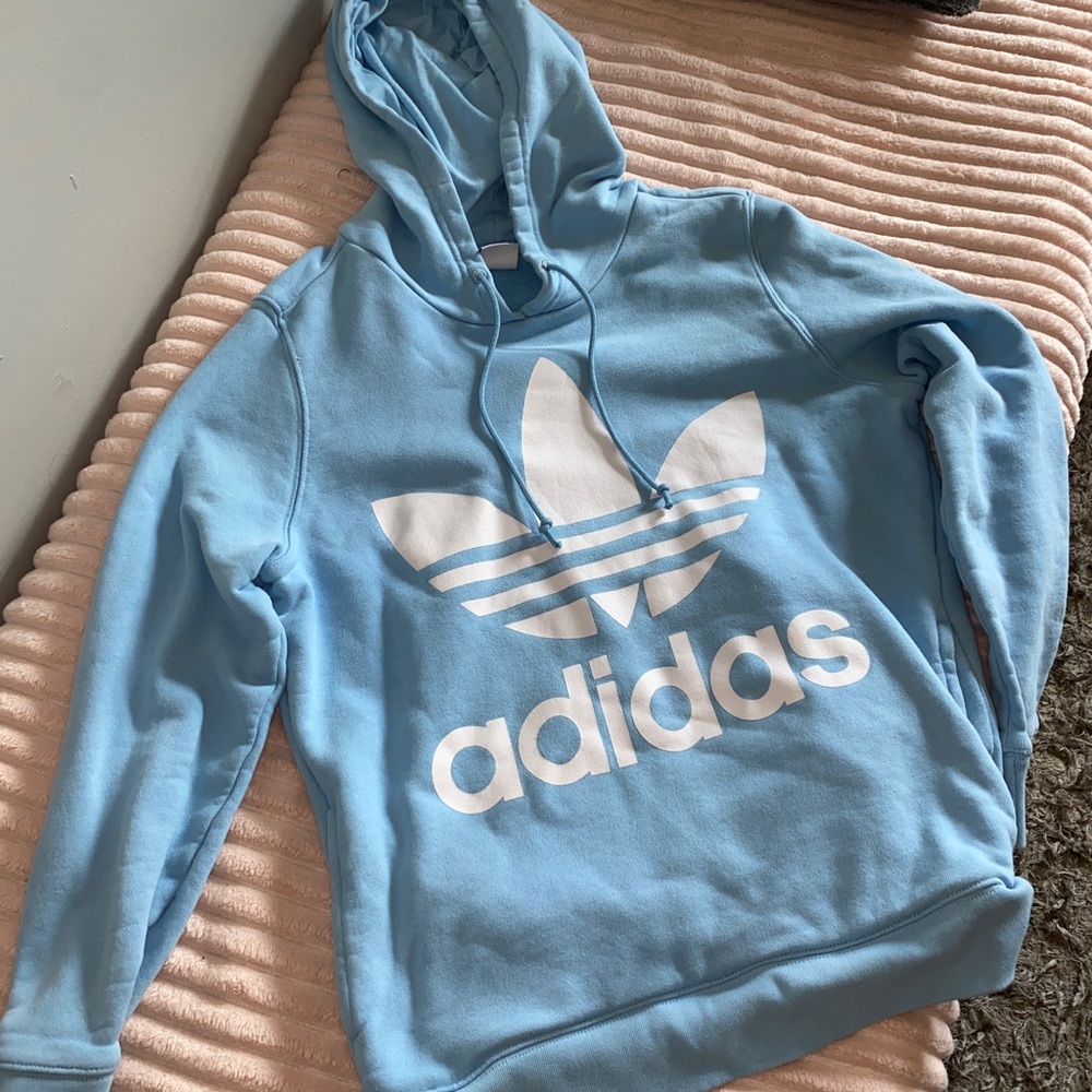 Baby Blue Adidas Hoodie🍼